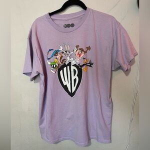 Vintage Warner Bross. Looney Tunes  Lavender Cartoon Tee